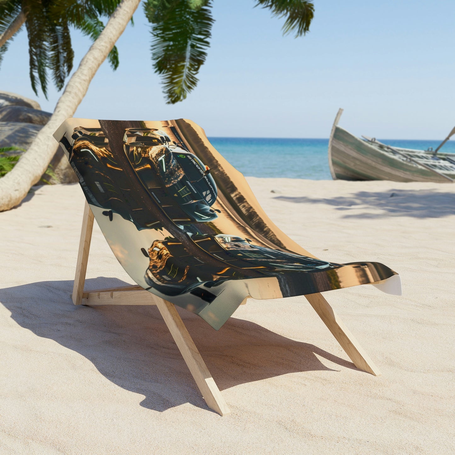 Beach Towel Ferrari Lake 4