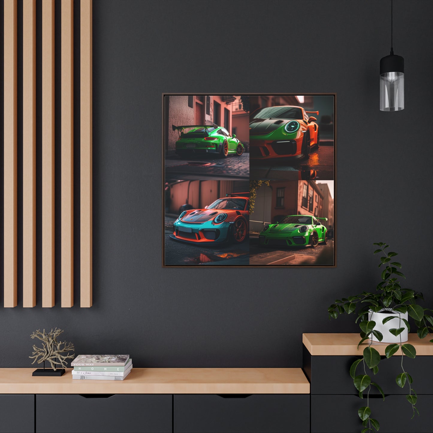 Gallery Canvas Wraps, Square Frame porsche 911 gt3 5
