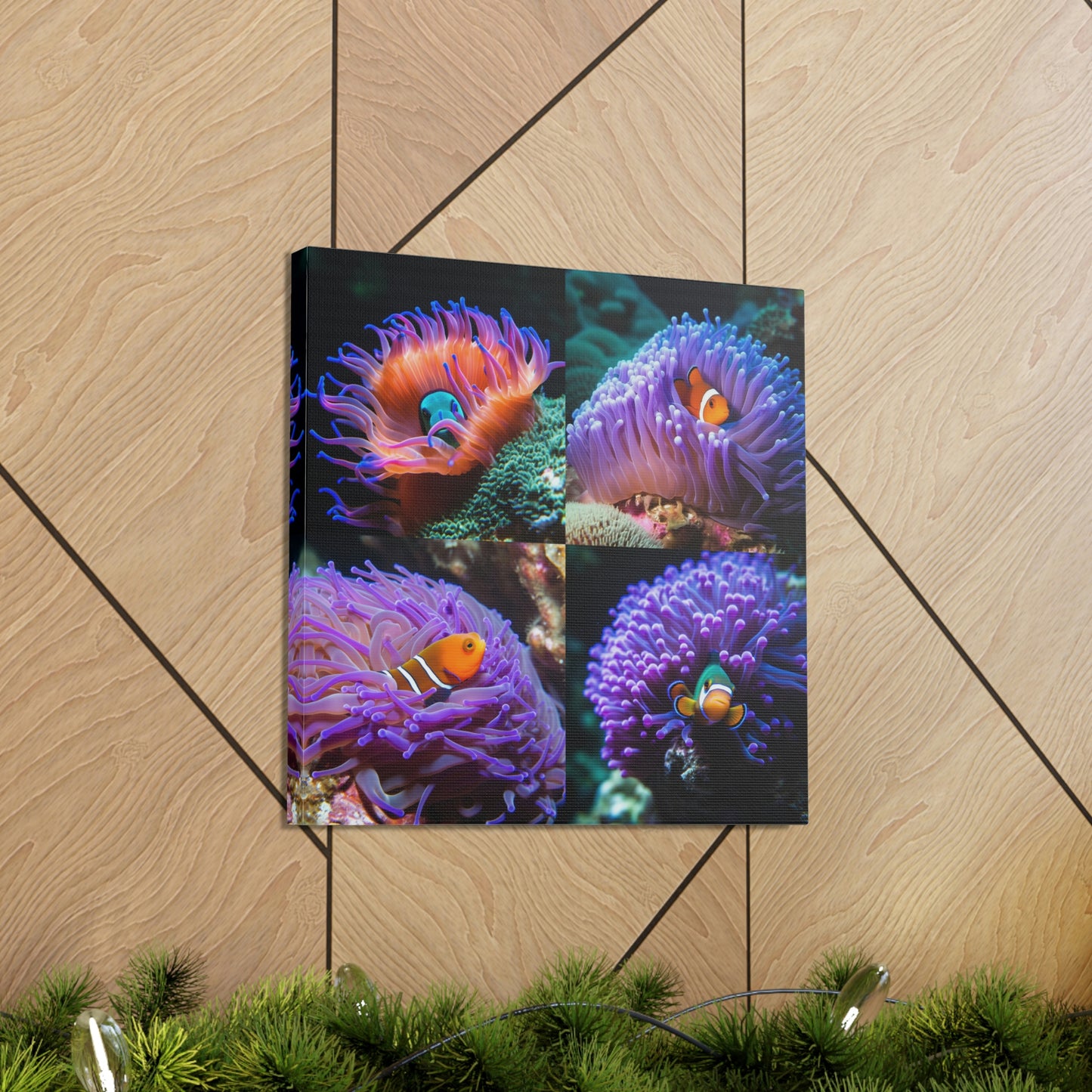 Canvas Gallery Wraps Anemone Clown 4 Pack