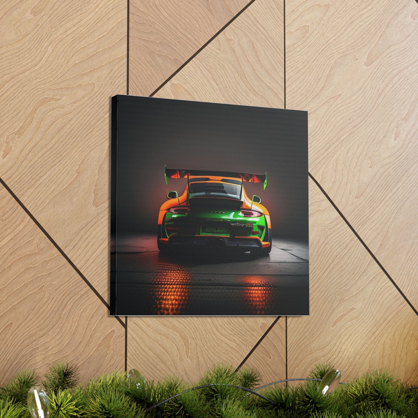 Canvas Gallery Wraps Porsche Rear 4