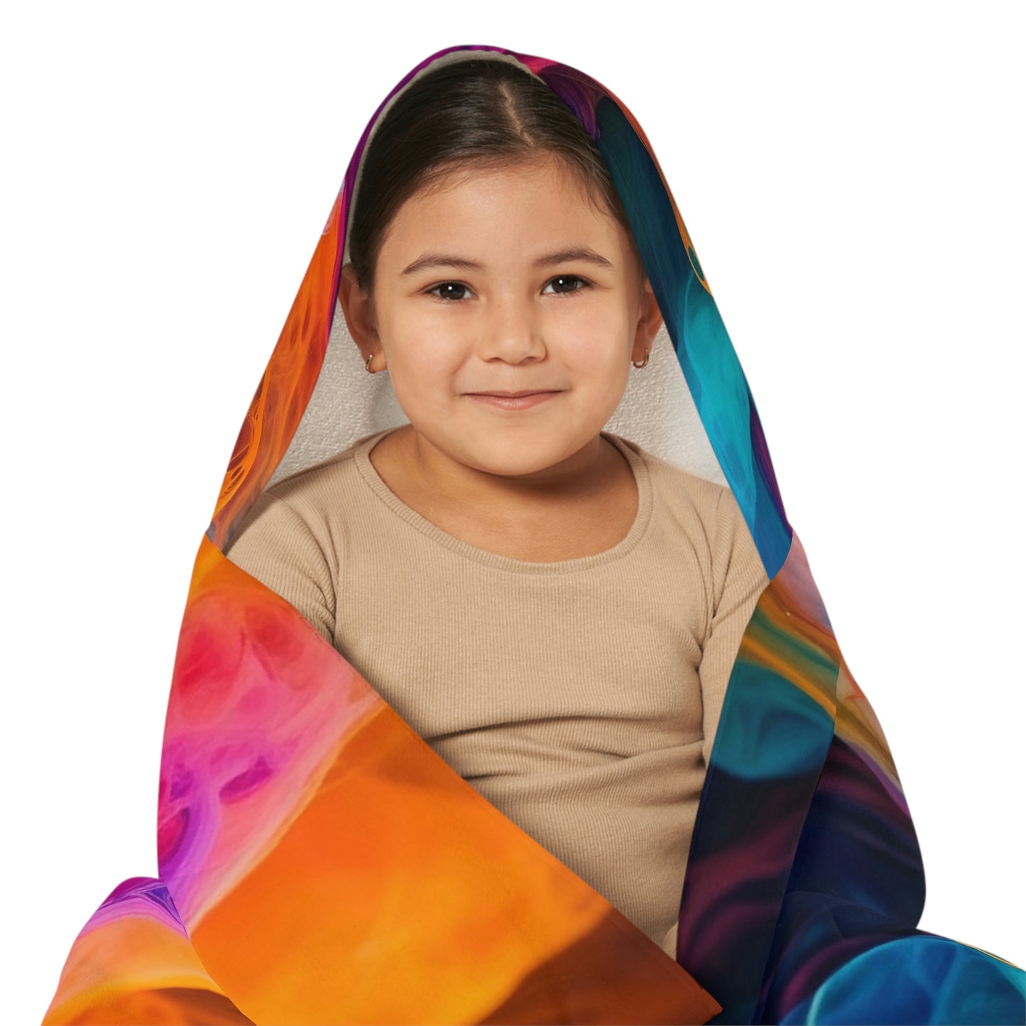 Youth Hooded Towel fusion color 1