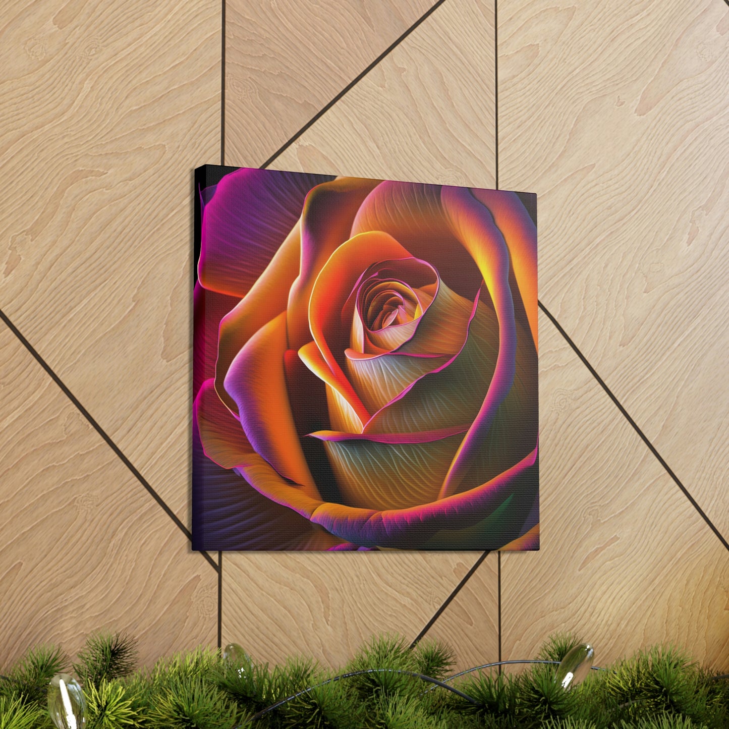 Orange Pink Rose 2