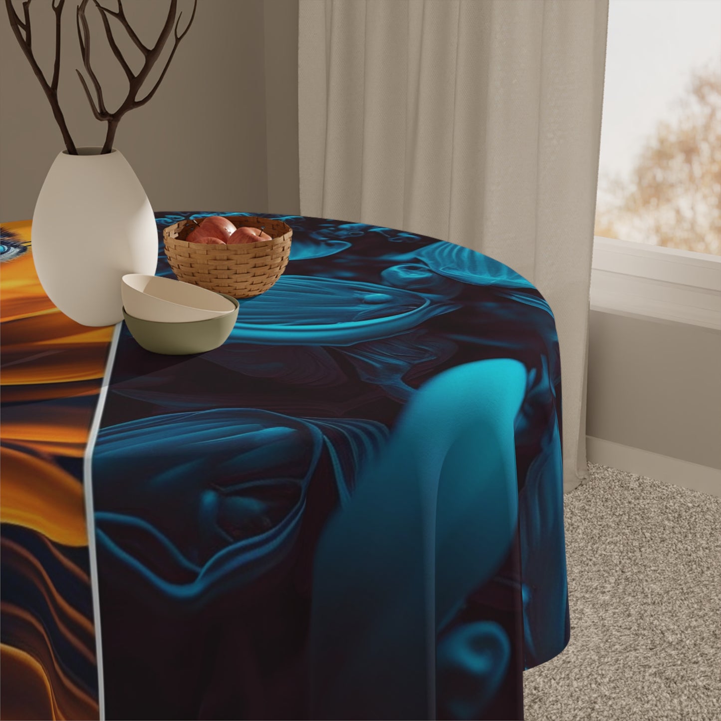 Tablecloth Macro Reef Florescent 1