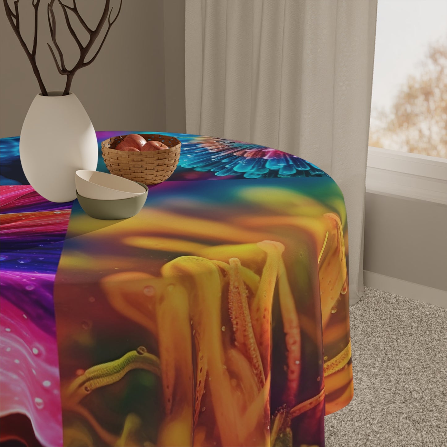 Tablecloth Macro Life Photo 1