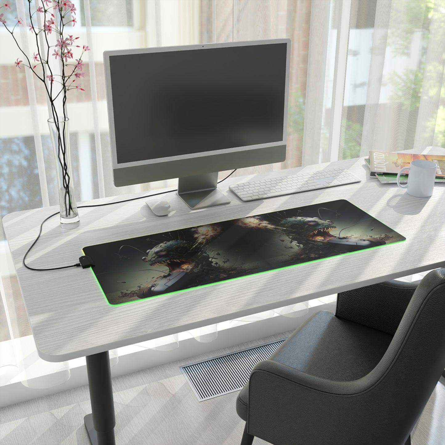 LED Gaming Mouse Pad Mouse Attack 3