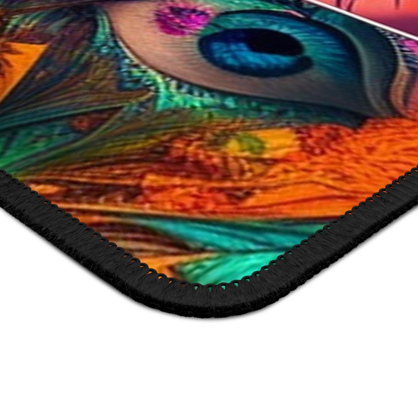 Gaming Mouse Pad Neon Florescent Glow 3