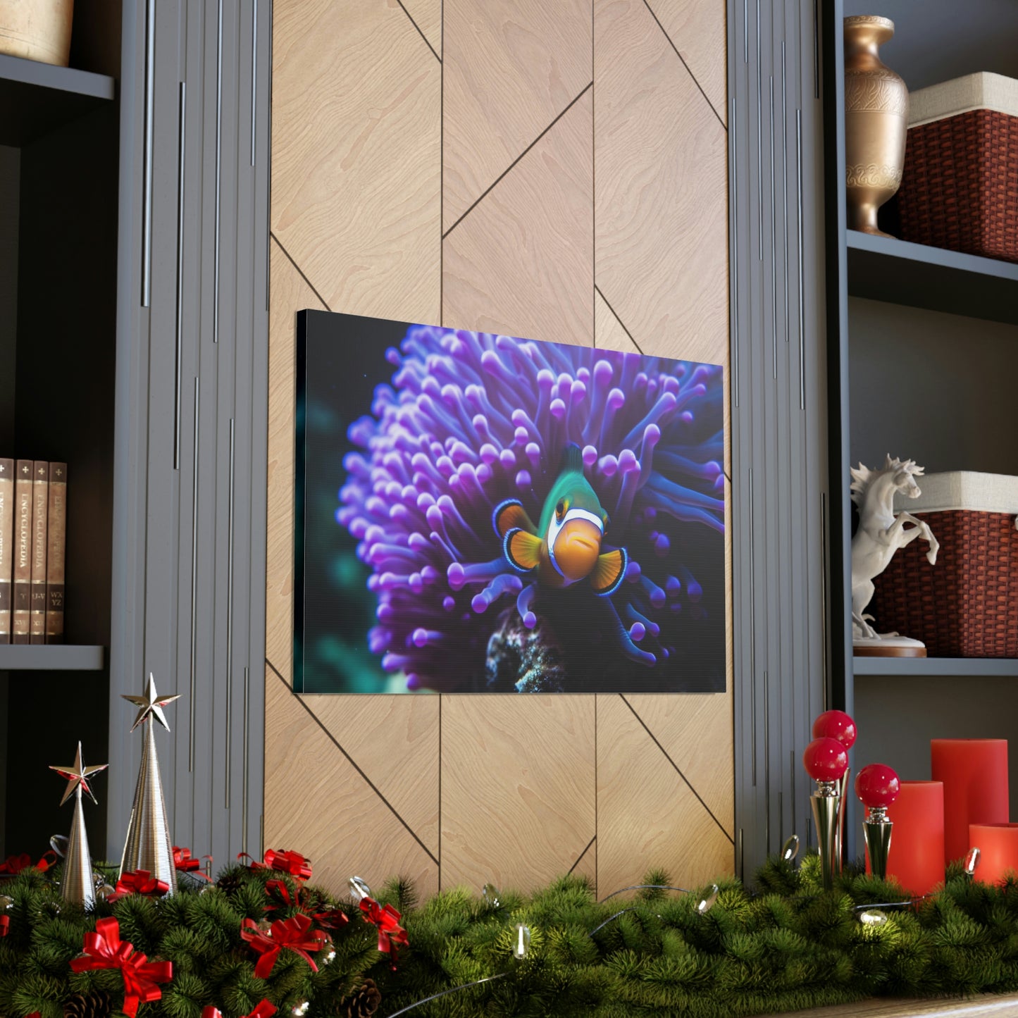 Canvas Gallery Wraps Anemone Clown 4