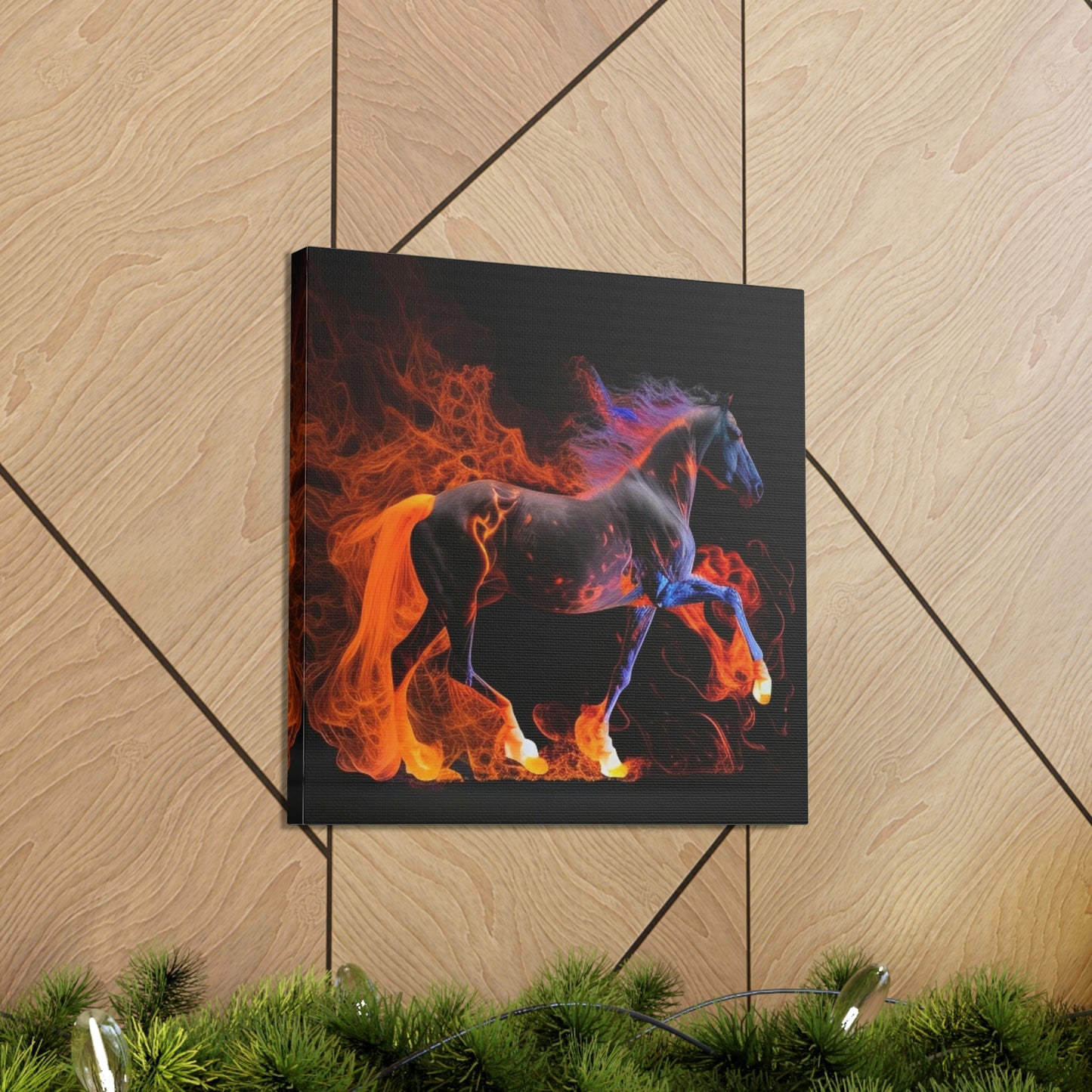 Canvas Gallery Wraps Florescent Mane 1