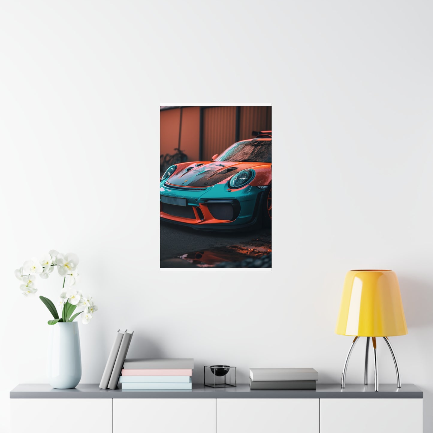 Premium Matte Vertical Posters porsche 911 gt3 3