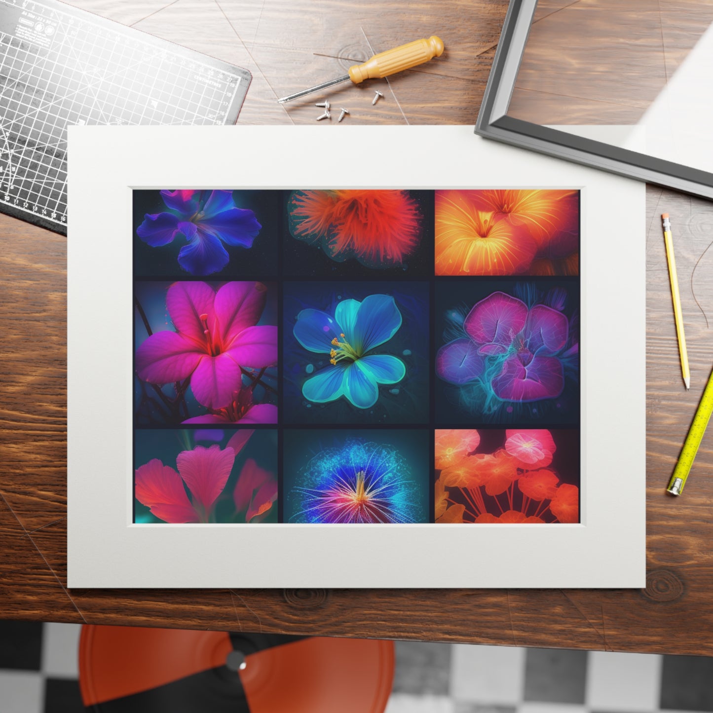 Fine Art Prints (Passepartout Paper Frame) Macro Life Photo 4