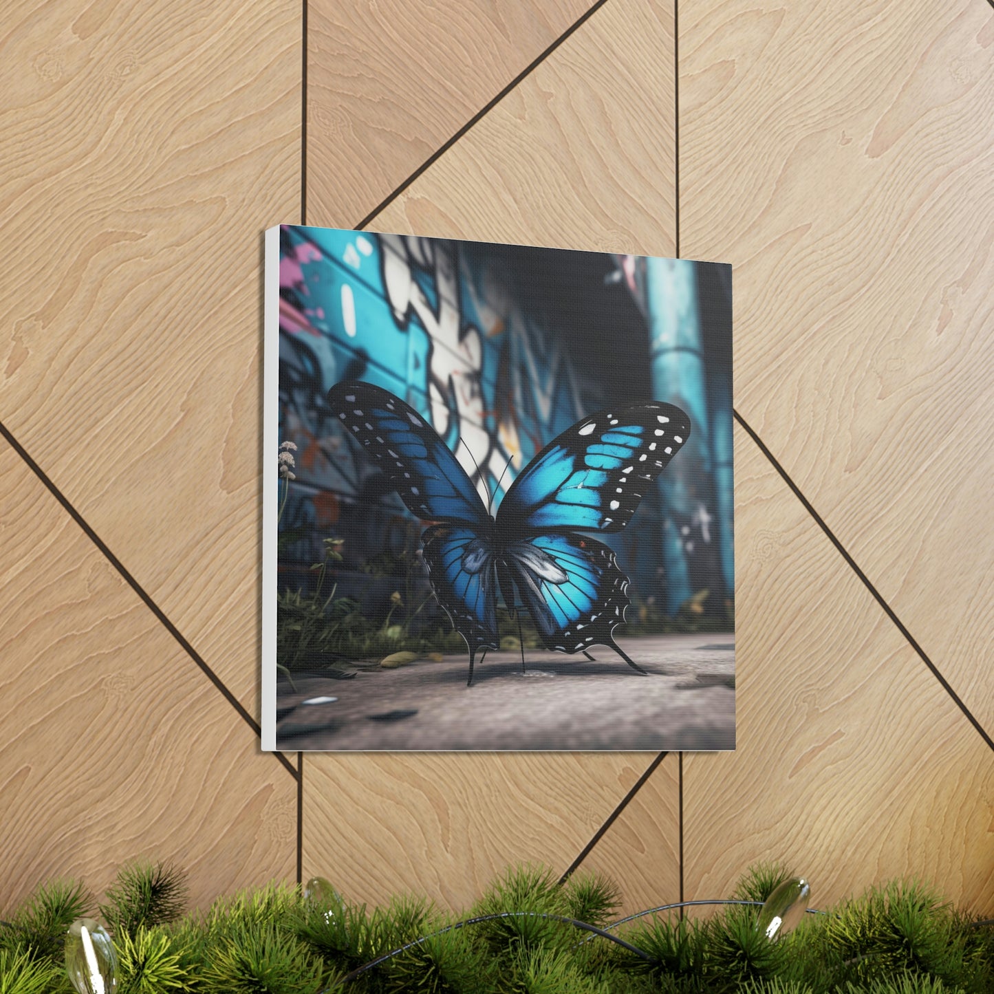 Butterfly street art