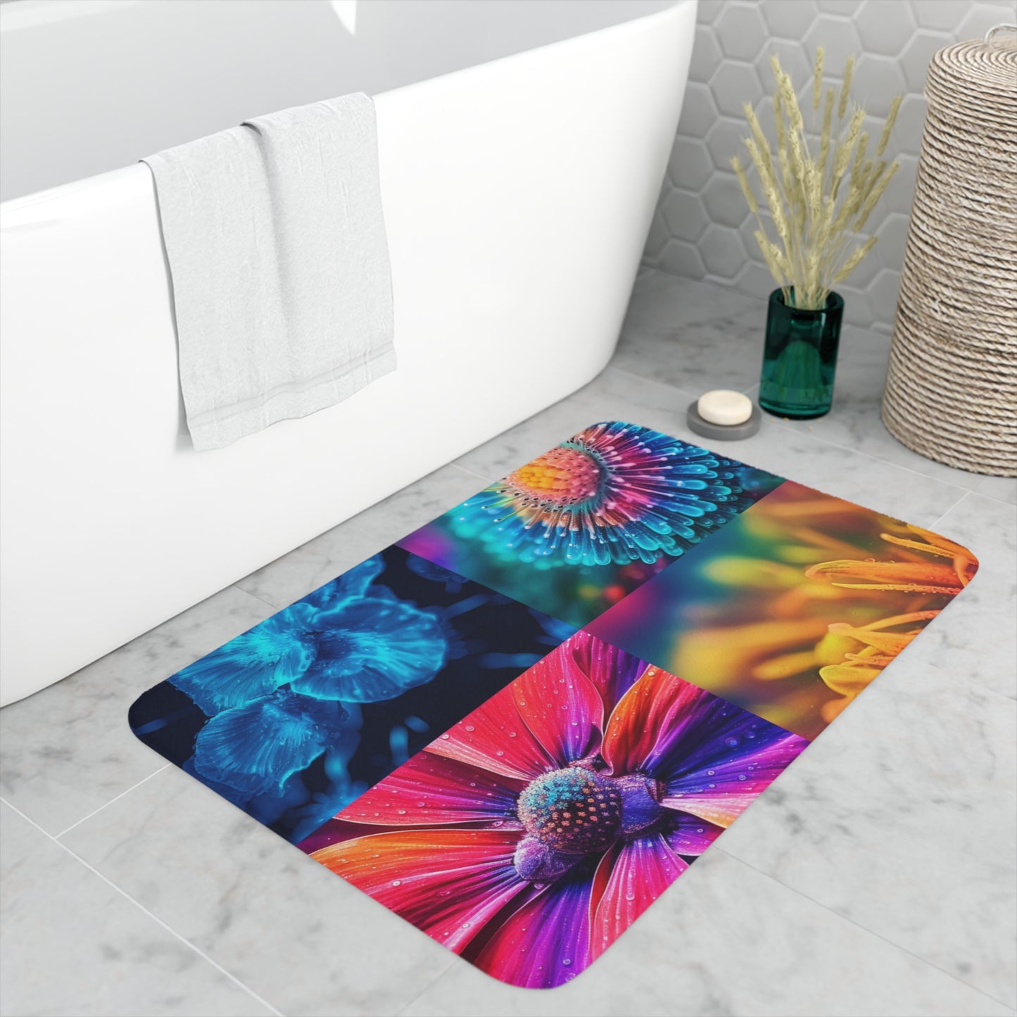 Memory Foam Bath Mat Macro Life Photo 1