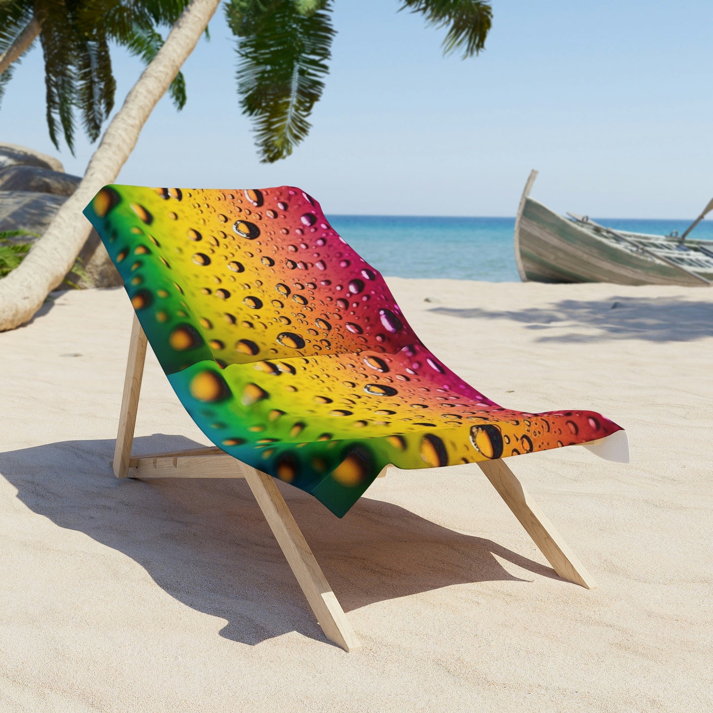 Beach Towel Water Drops