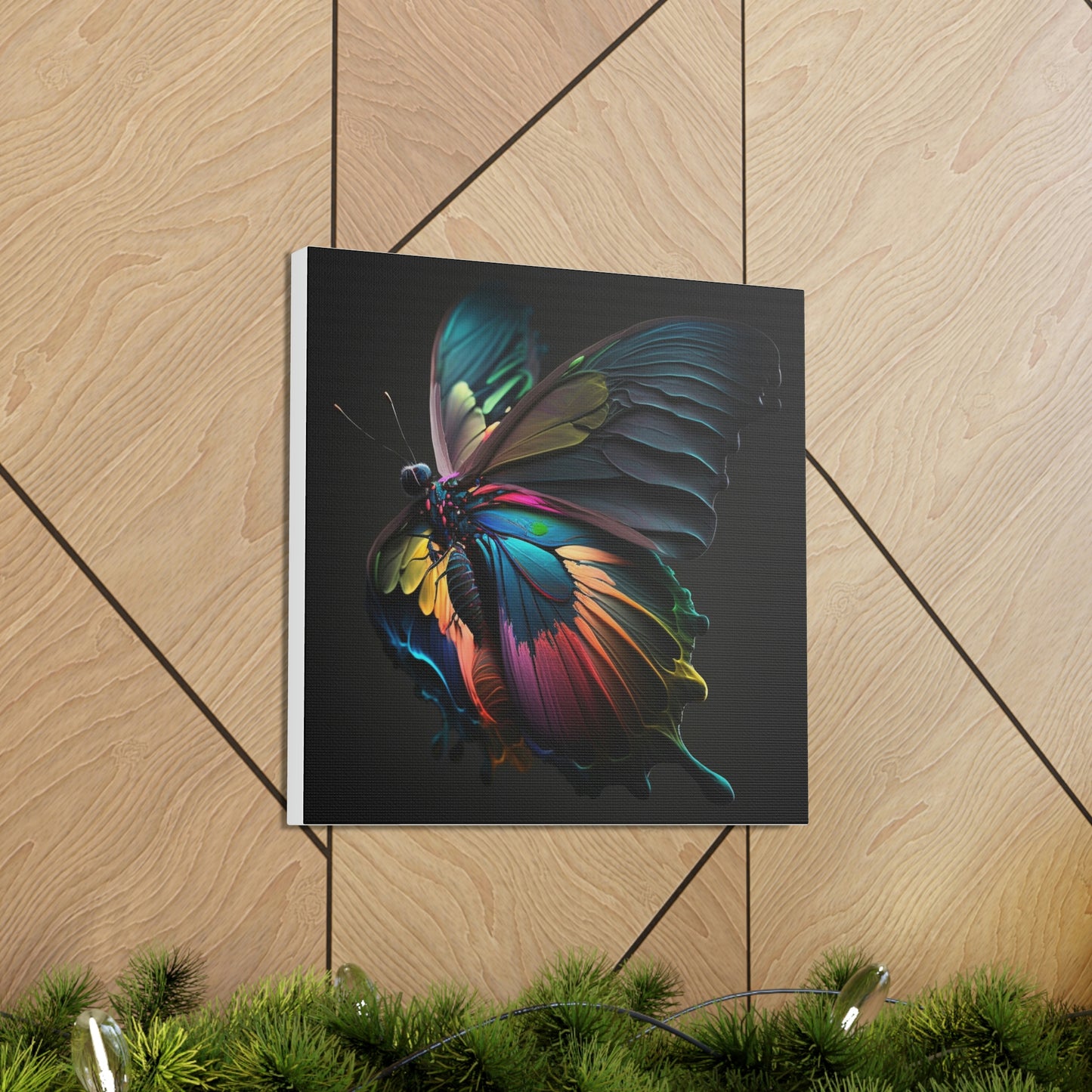 Abstract butterfly bright