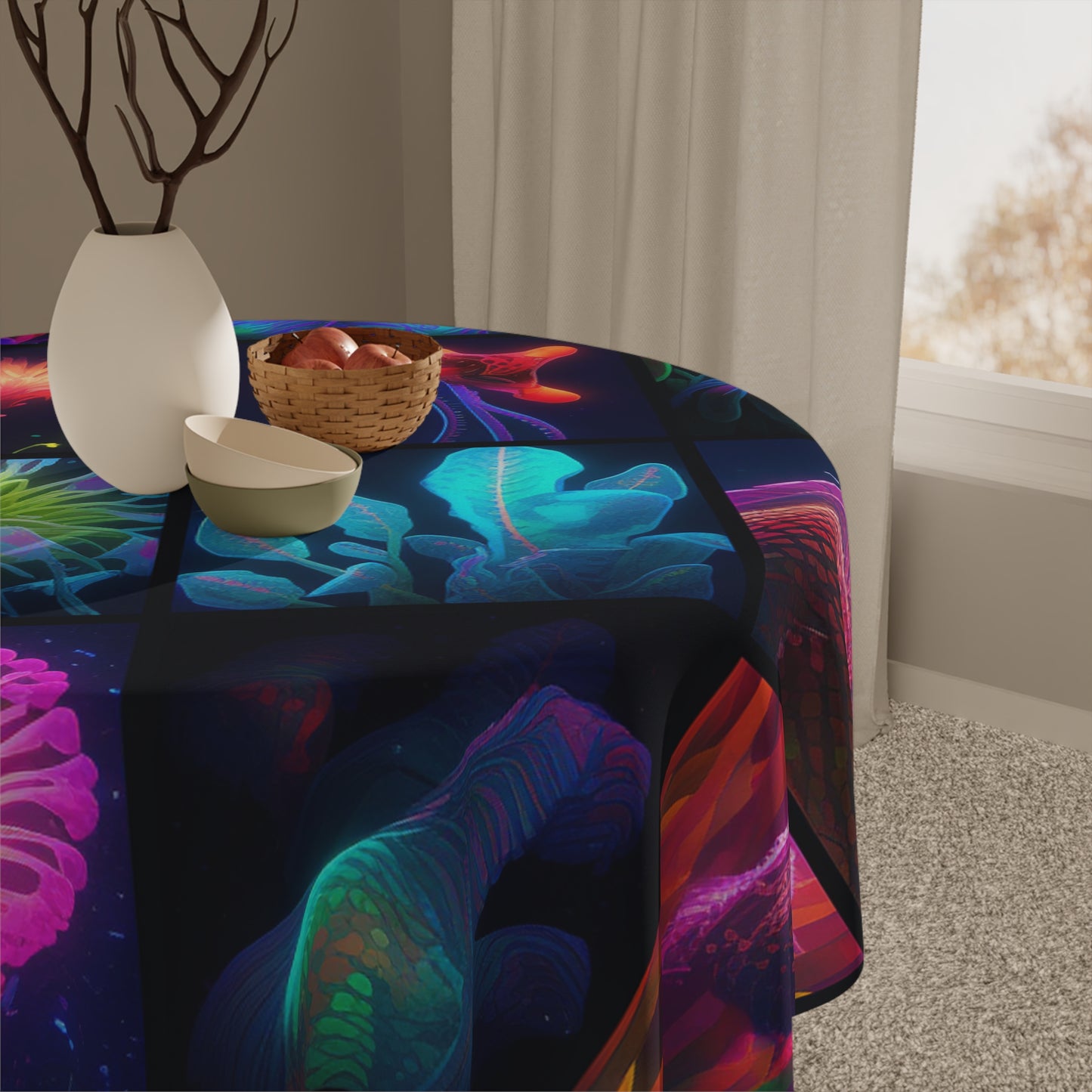 Tablecloth Macro Life Photo 3