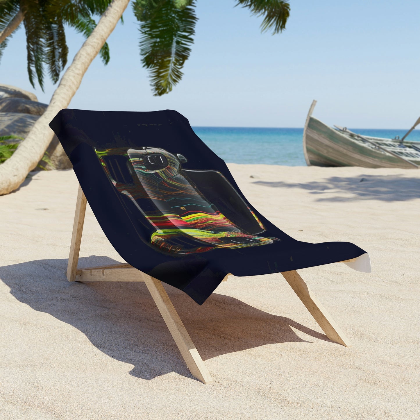 Beach Towel Porsche Line 2