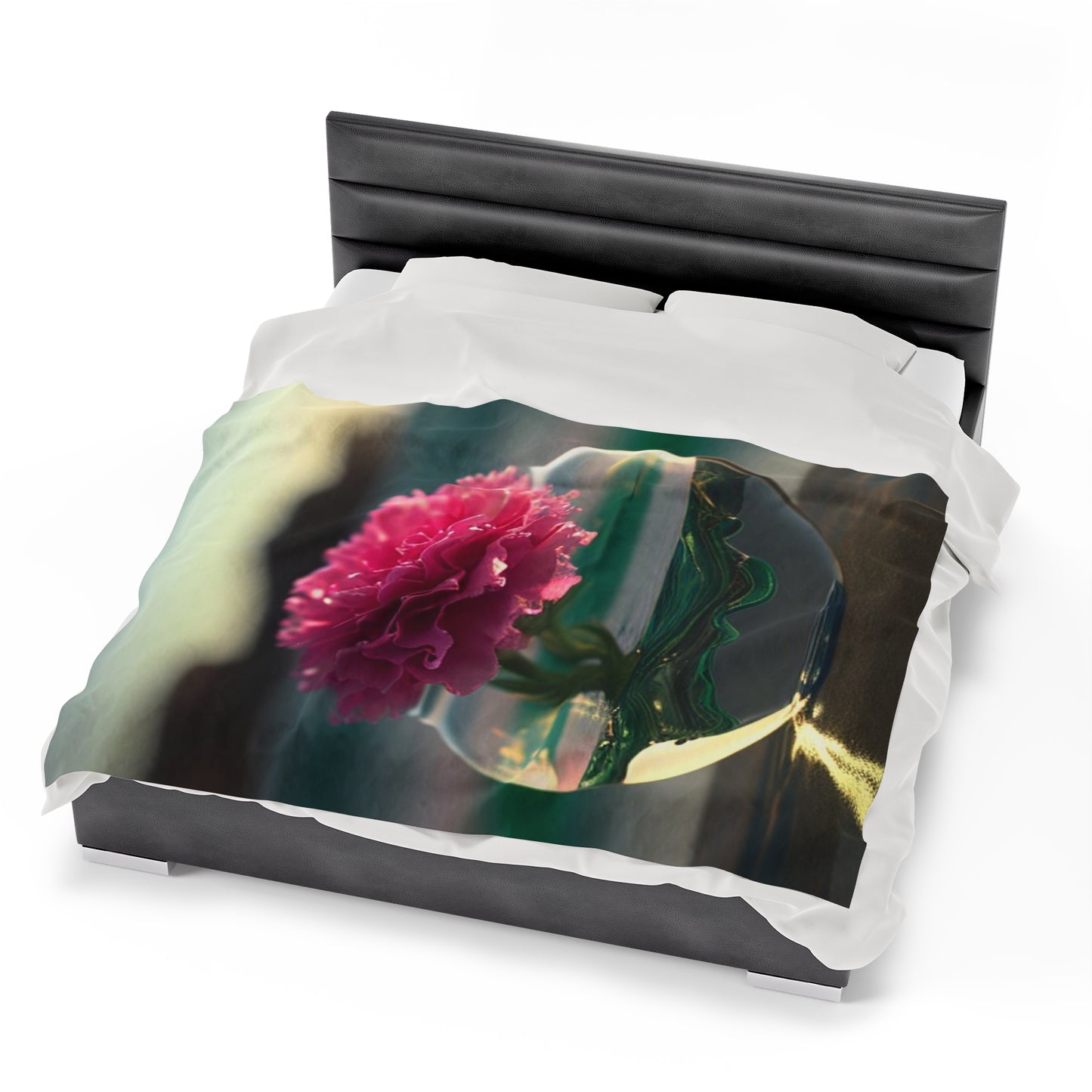 Velveteen Plush Blanket Carnation 3