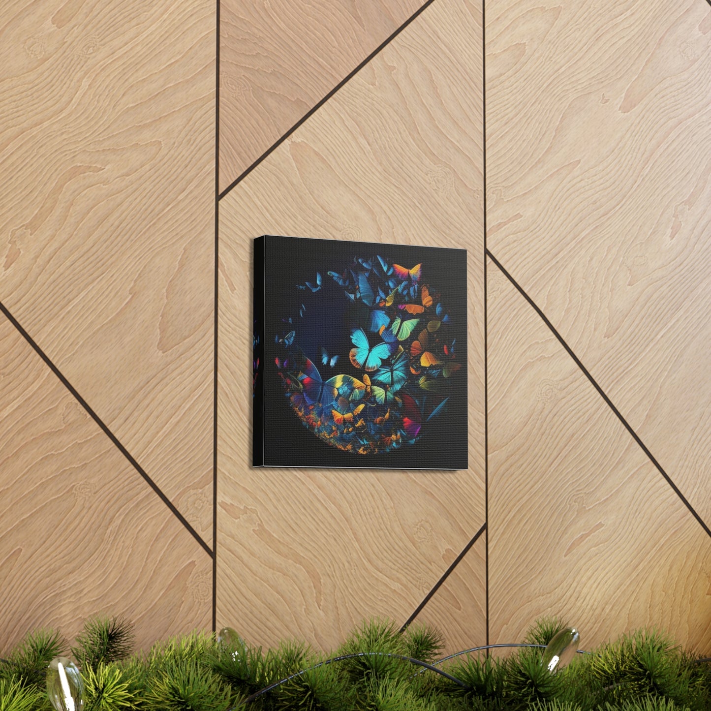 Canvas Gallery Wraps Moon Butterfly 1