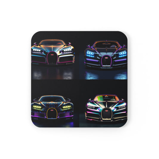 Corkwood Coaster Set Hyper Bugatti Chiron 5