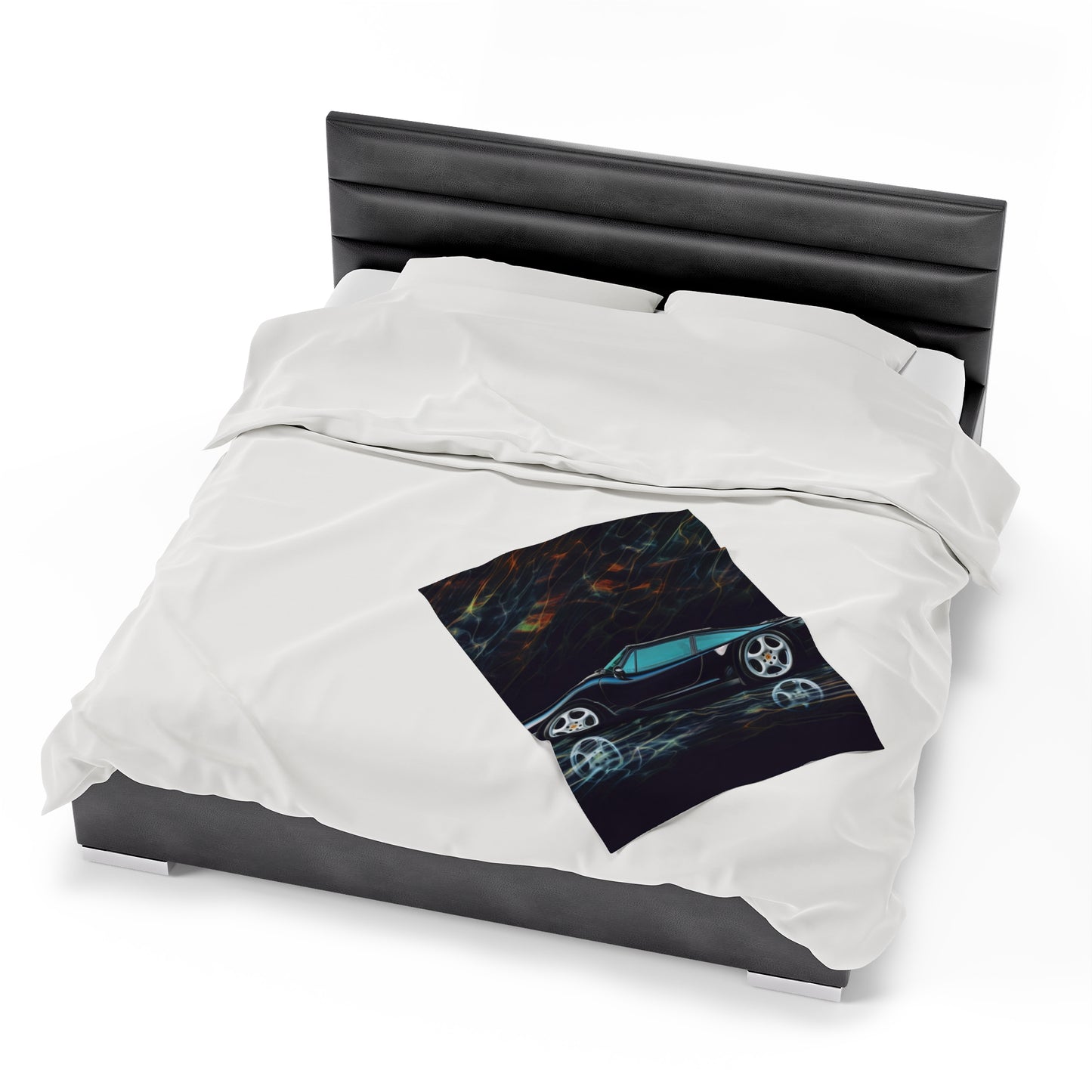 Velveteen Plush Blanket Porsche 933 2