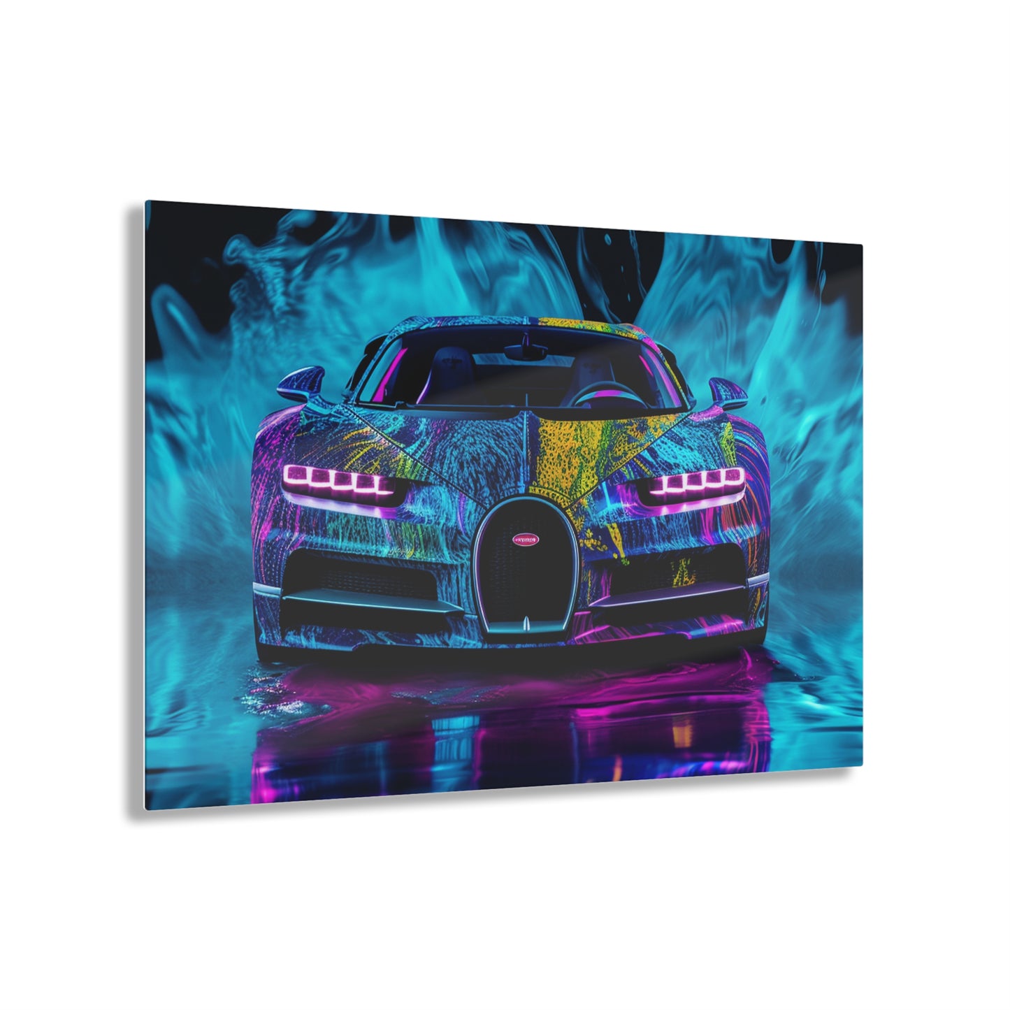 Acrylic Prints Bugatti Water 2