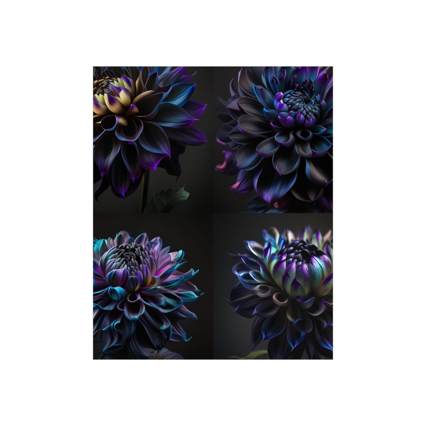 Premium Matte Vertical Posters Dahlia Purple 5