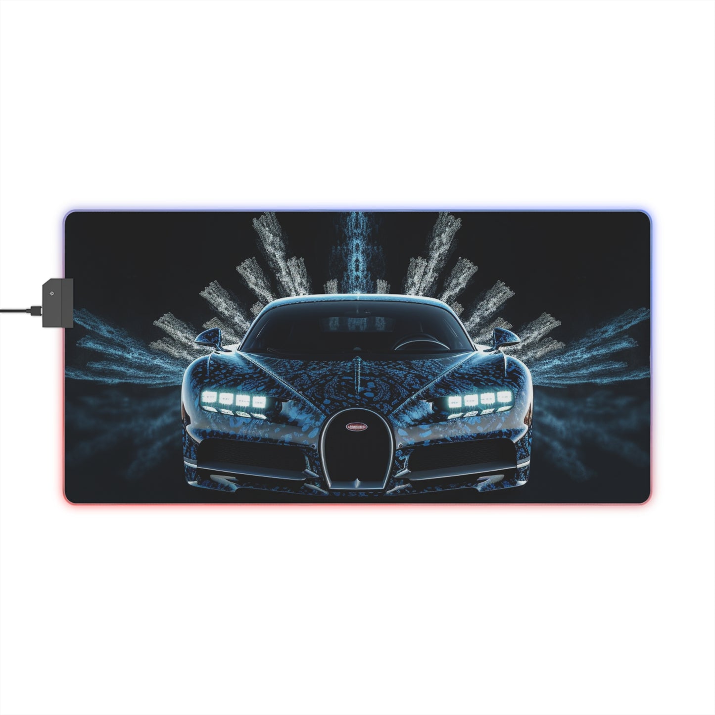 LED Gaming Mouse Pad Hyper Bugatti 2