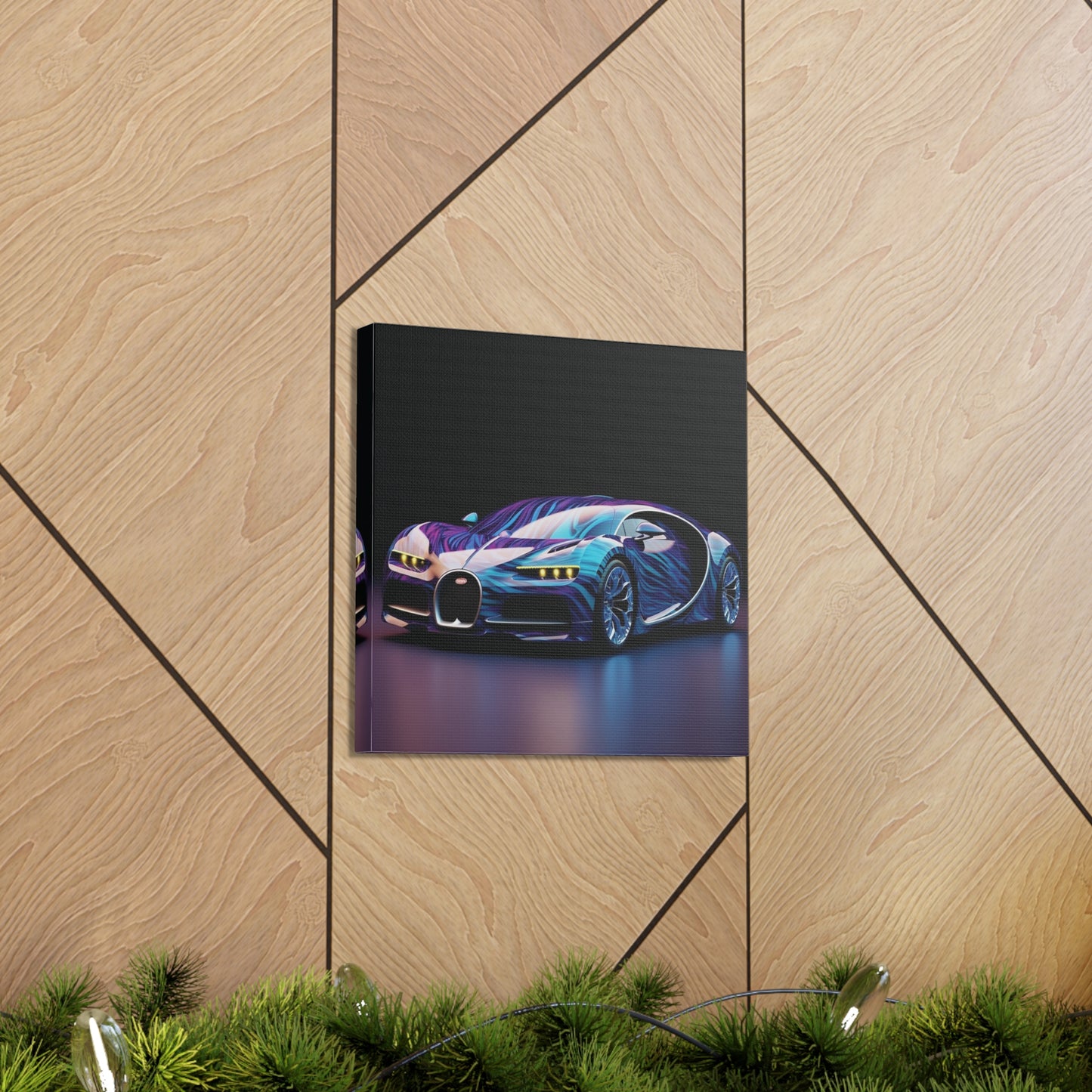 Canvas Gallery Wraps Bugatti Abstract Flair 3