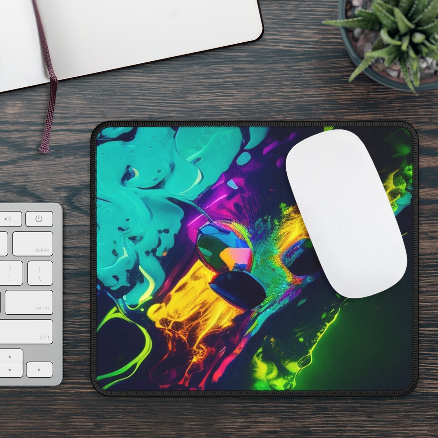 Gaming Mouse Pad  Florescent Glow 4