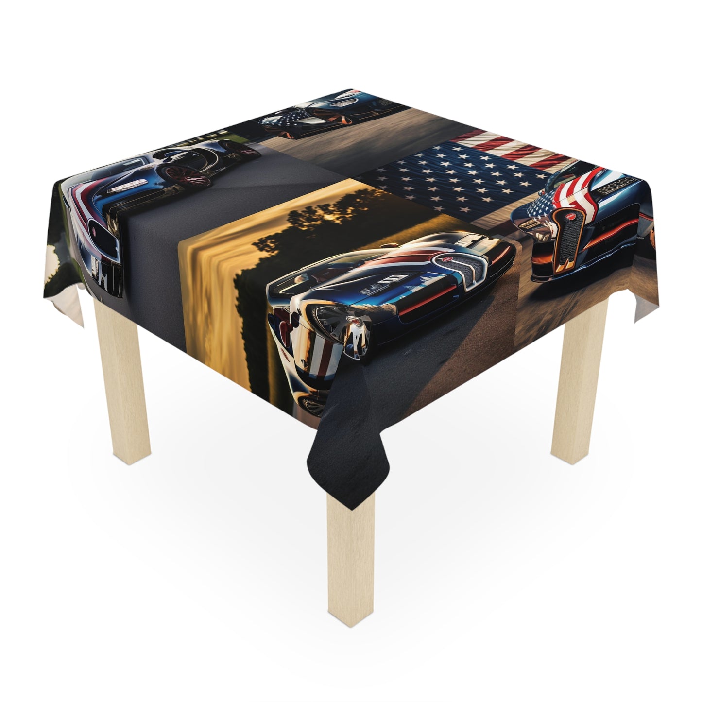 Tablecloth Bugatti Flag American 5