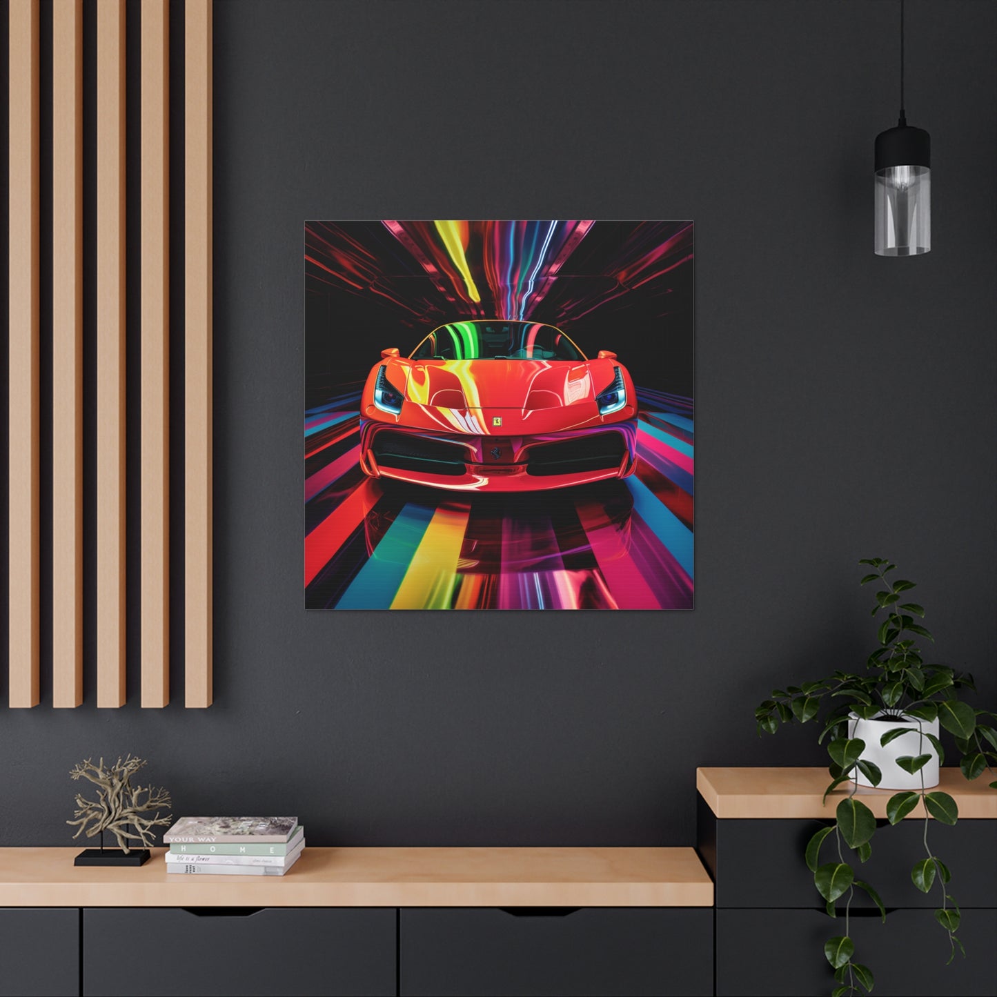 Canvas Gallery Wraps Ferrari Flair Macro 3