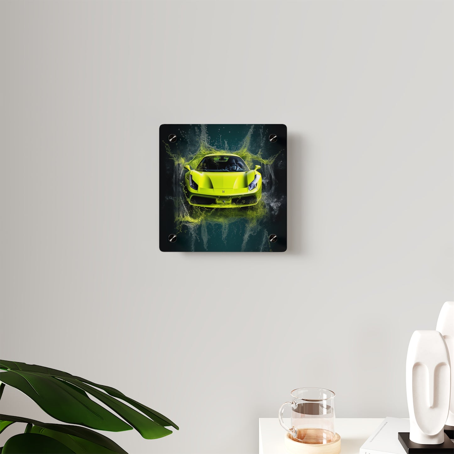 Acrylic Wall Art Panels Farrari Water 4