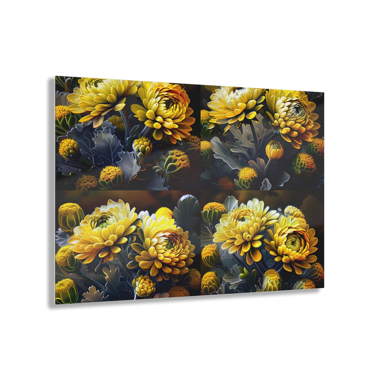 Acrylic Prints Yellow Hermosas Flores Amarillas 5