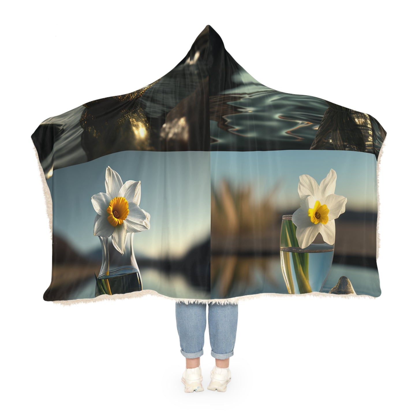 Snuggle Hooded Blanket Daffodil 5