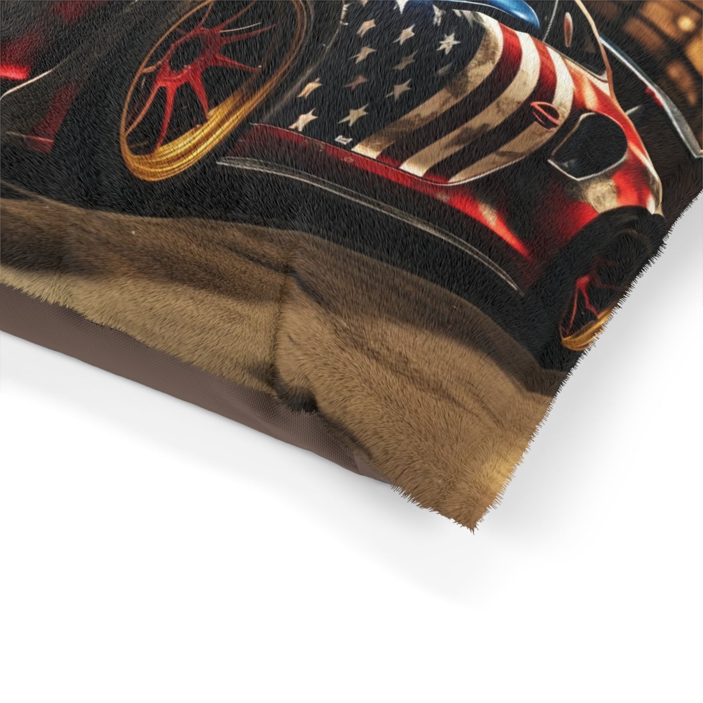 Pet Bed American Flag Porsche 4