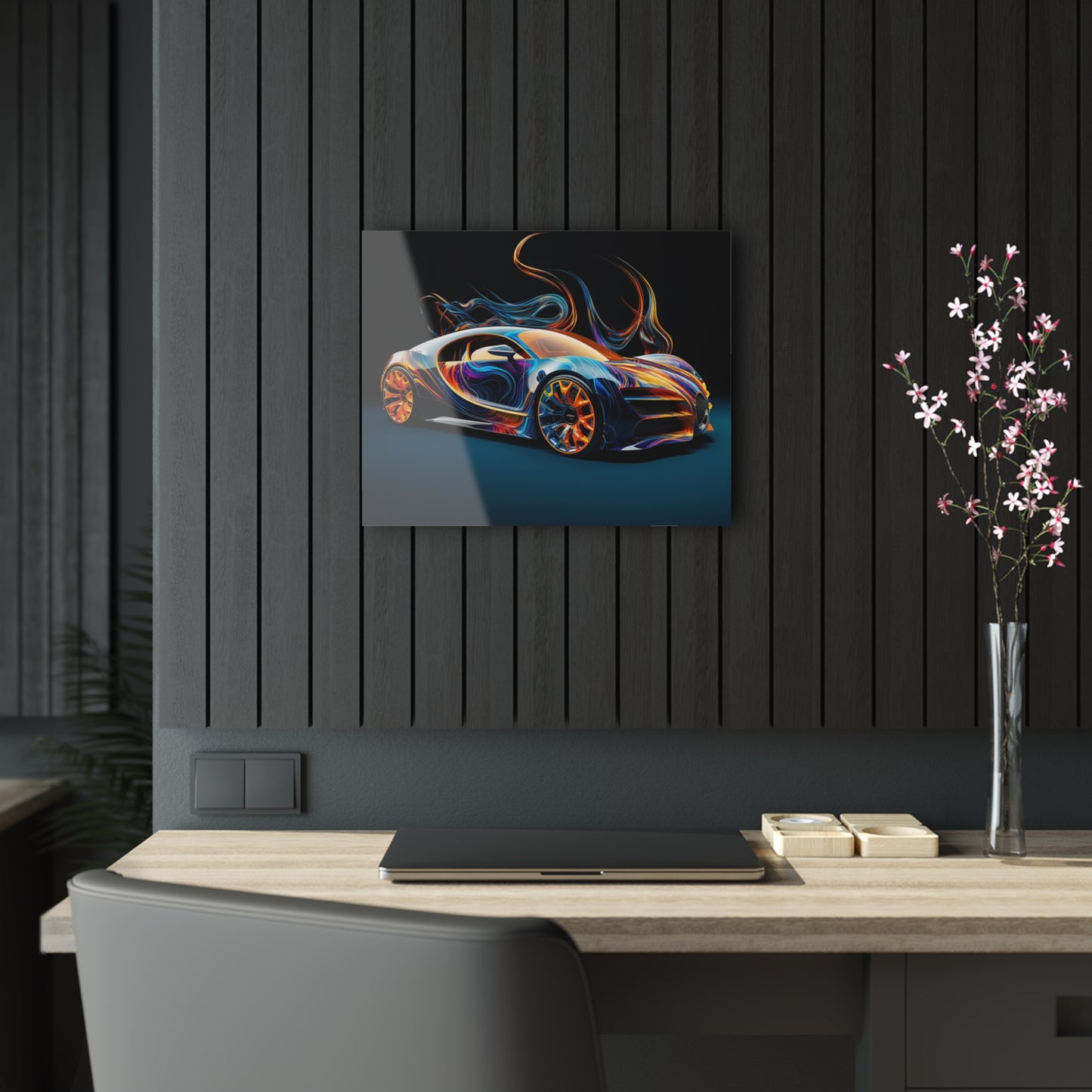 Acrylic Prints Bugatti Abstract Flair 2