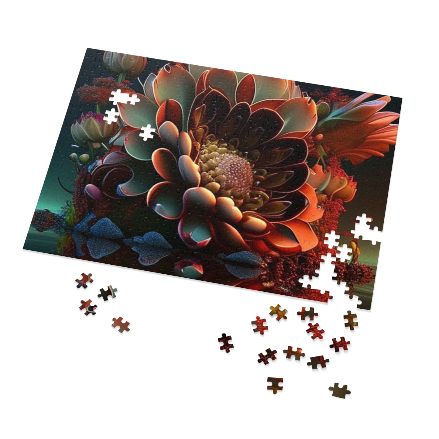 Jigsaw Puzzle (30, 110, 252, 500,1000-Piece) Flower Arangment 4