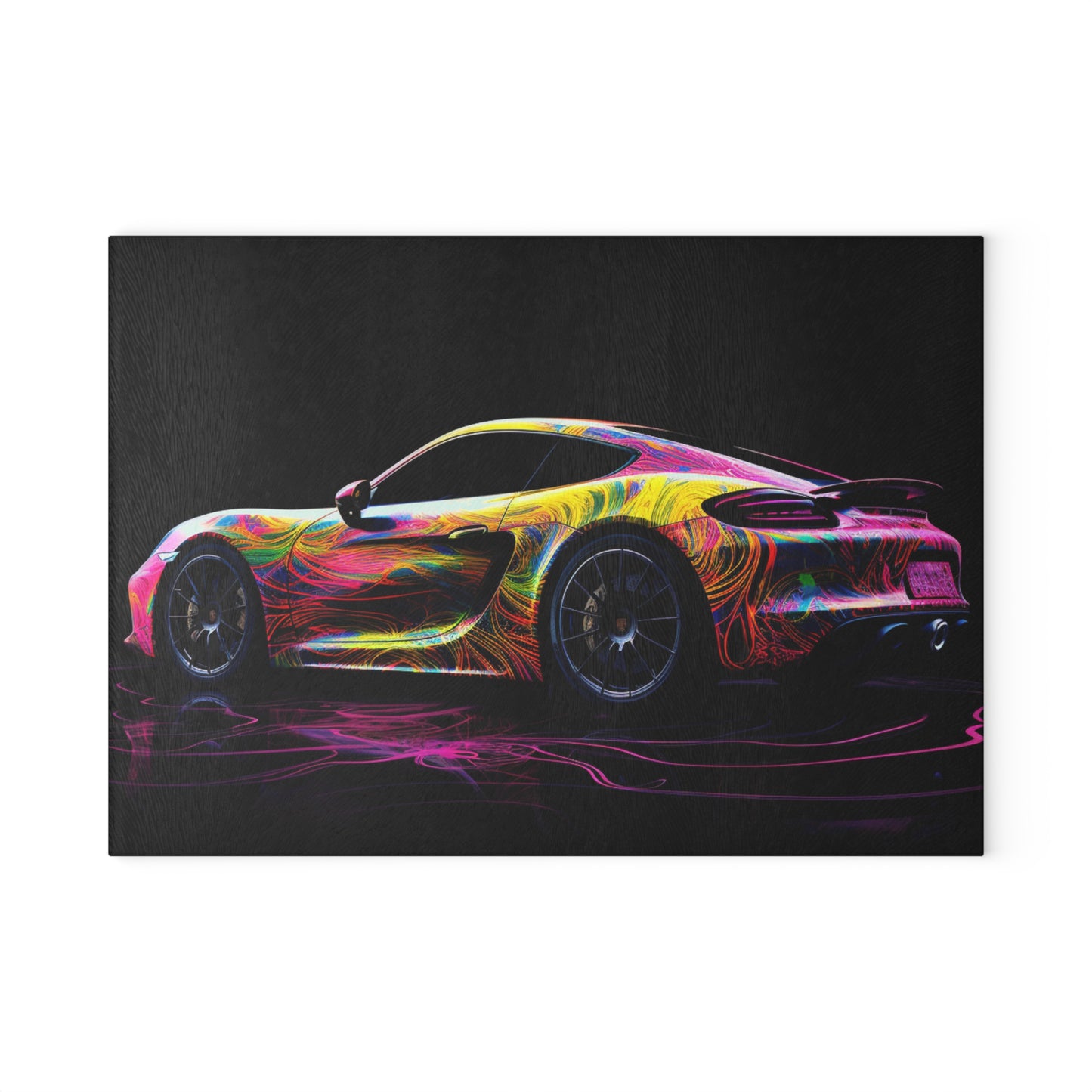 Glass Cutting Board Porsche Flair 4