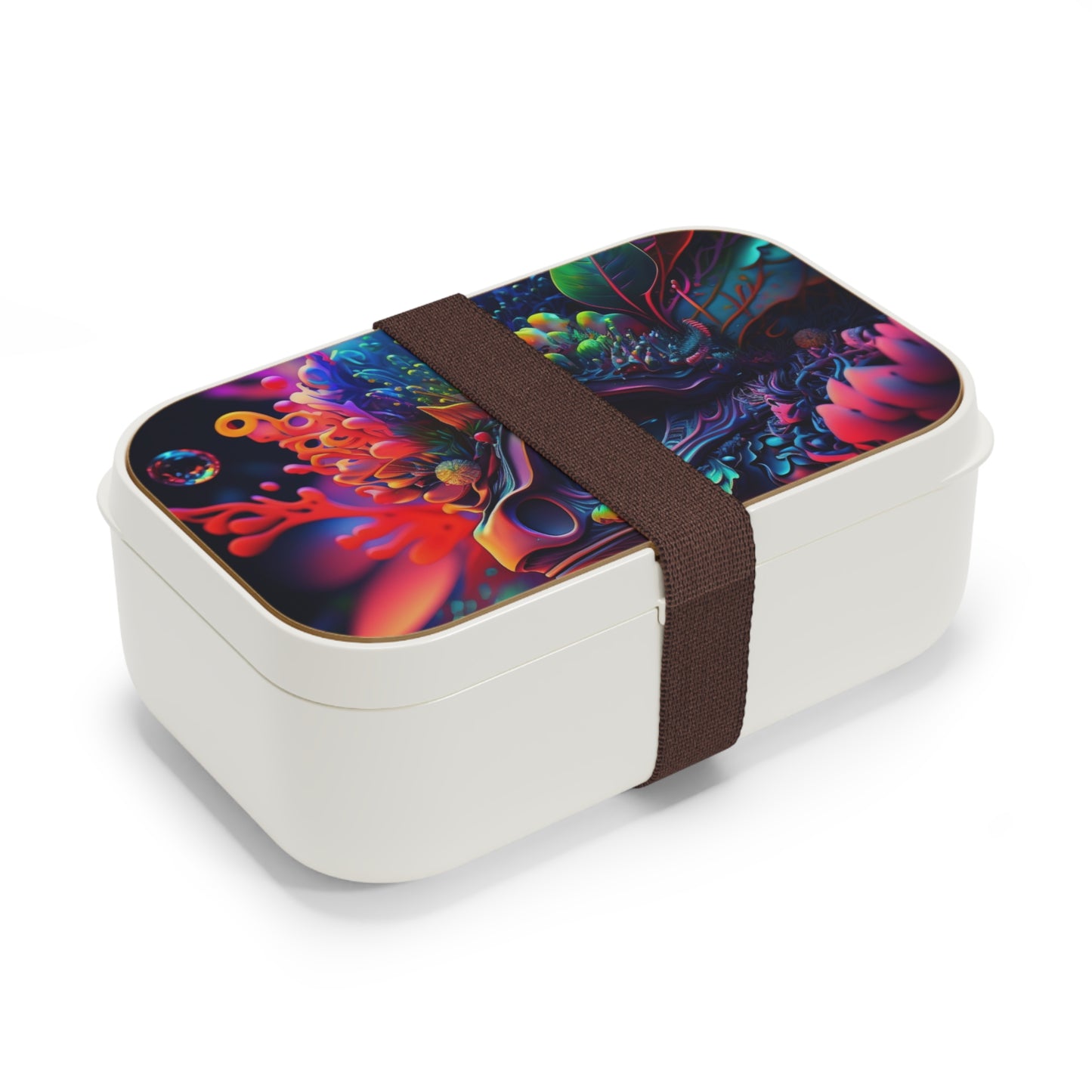 Bento Lunch Box Florescent Skull Death 2