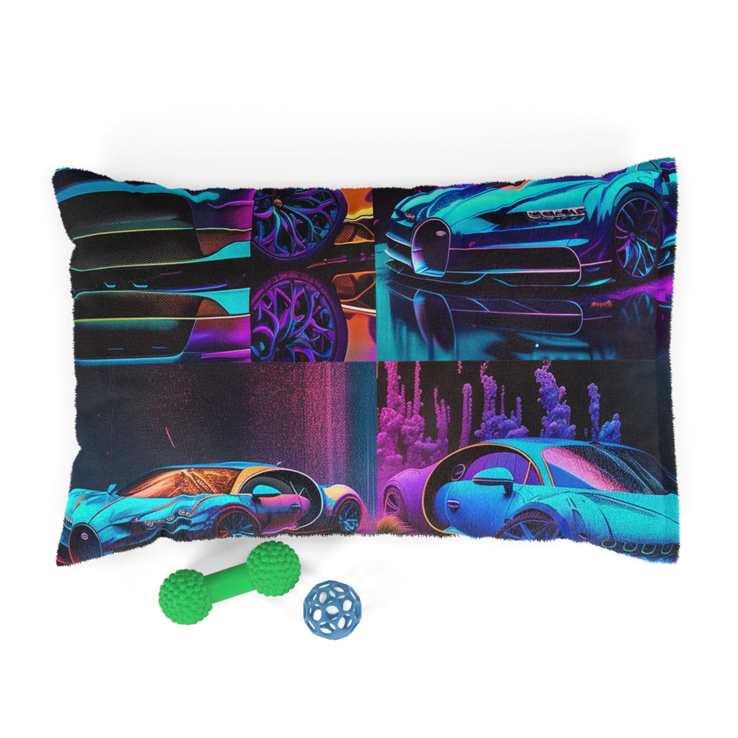 Pet Bed Bugatti Neon Chiron 5