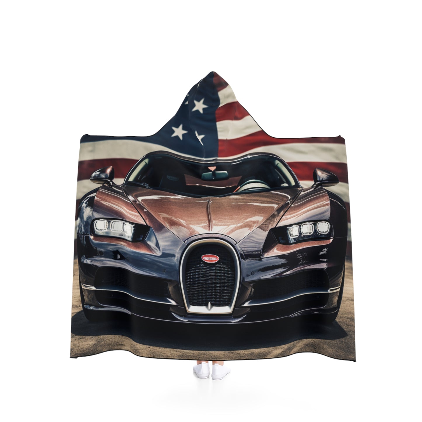 Hooded Blanket Bugatti Flag 4