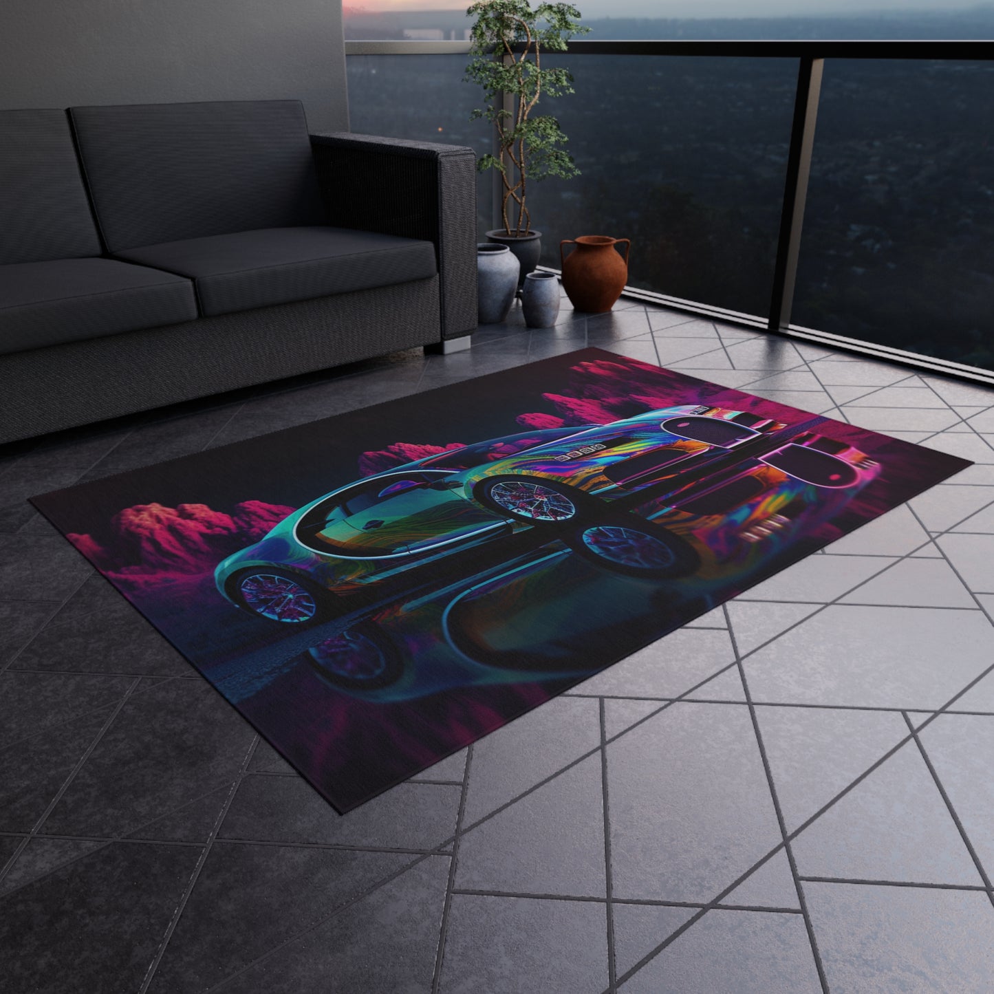 Outdoor Rug  Florescent Bugatti Flair 2