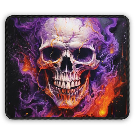 Gaming Mouse Pad  Skull Flames 2