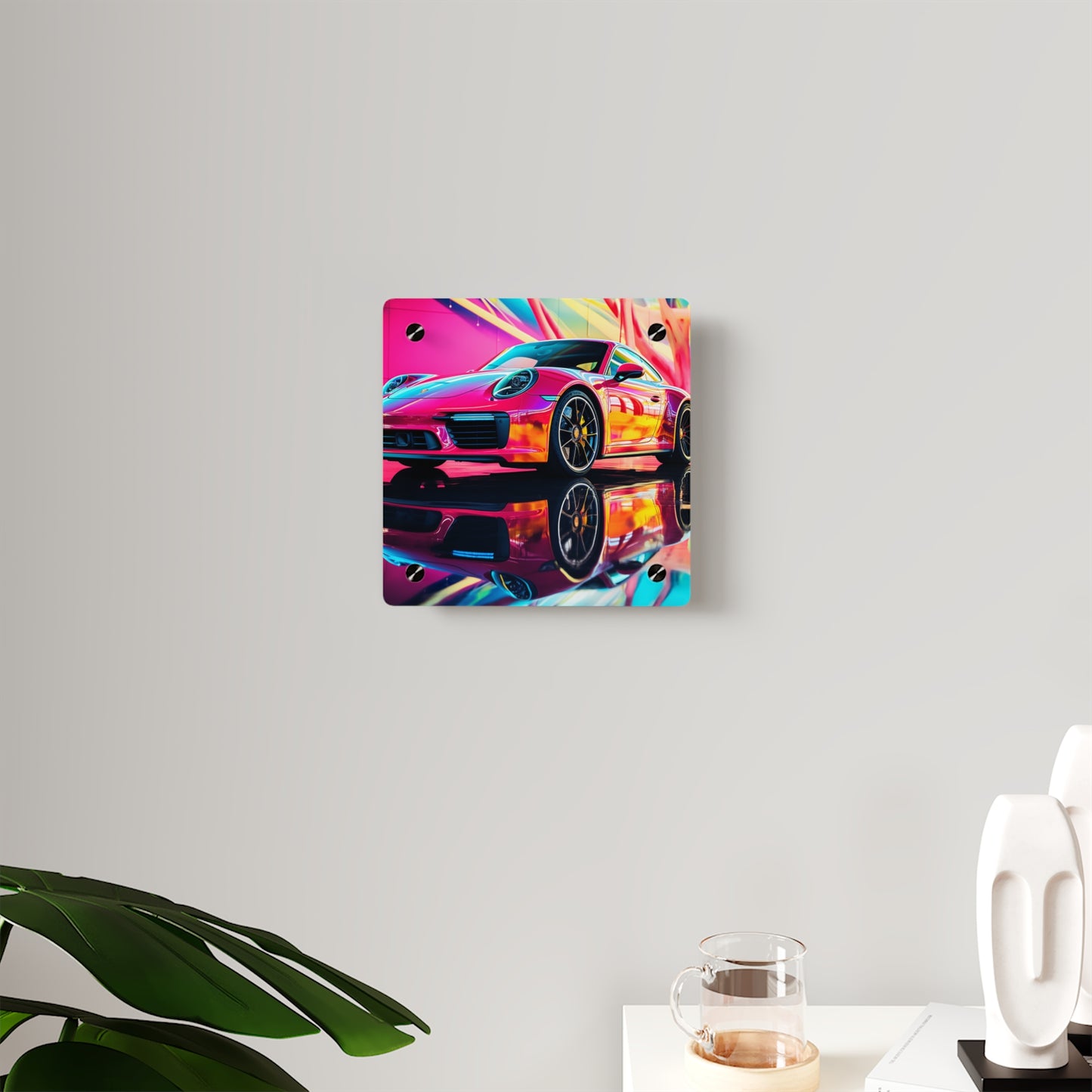 Acrylic Wall Art Panels Macro Porsche 4