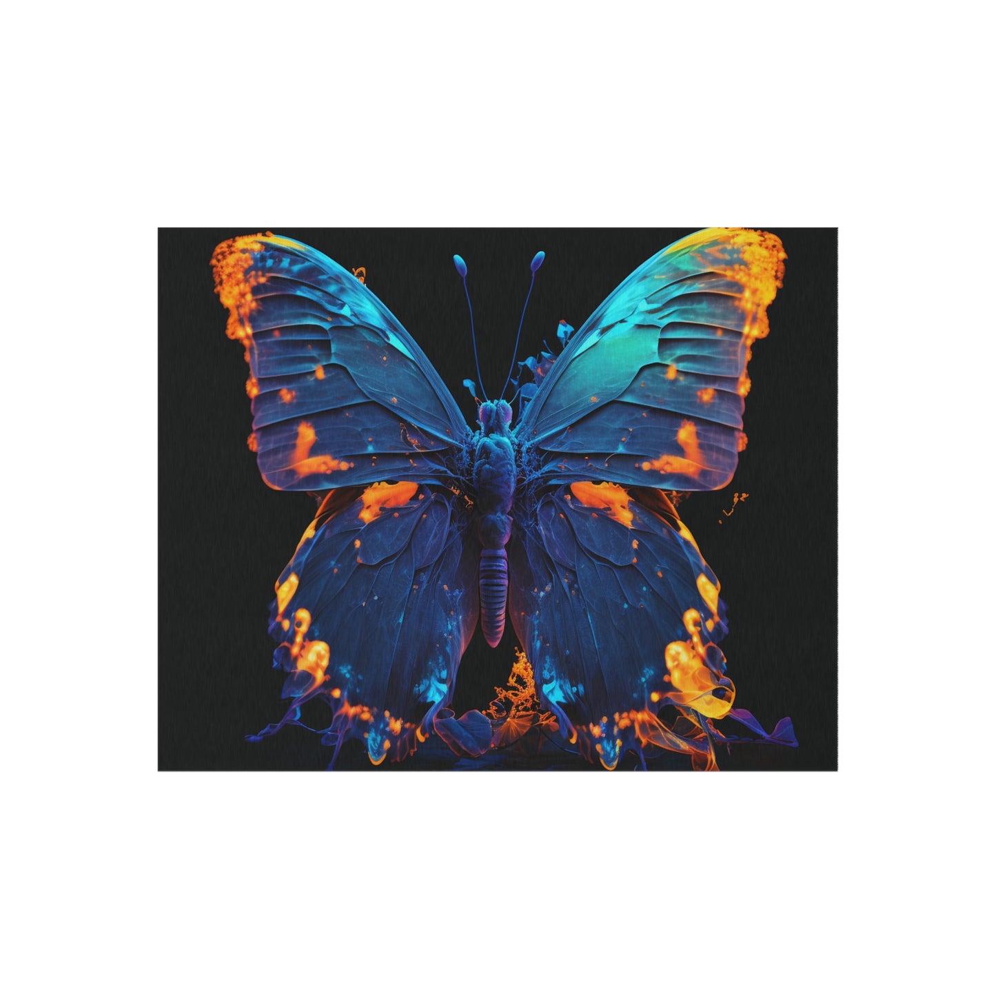 Outdoor Rug  Thermal Butterfly 3