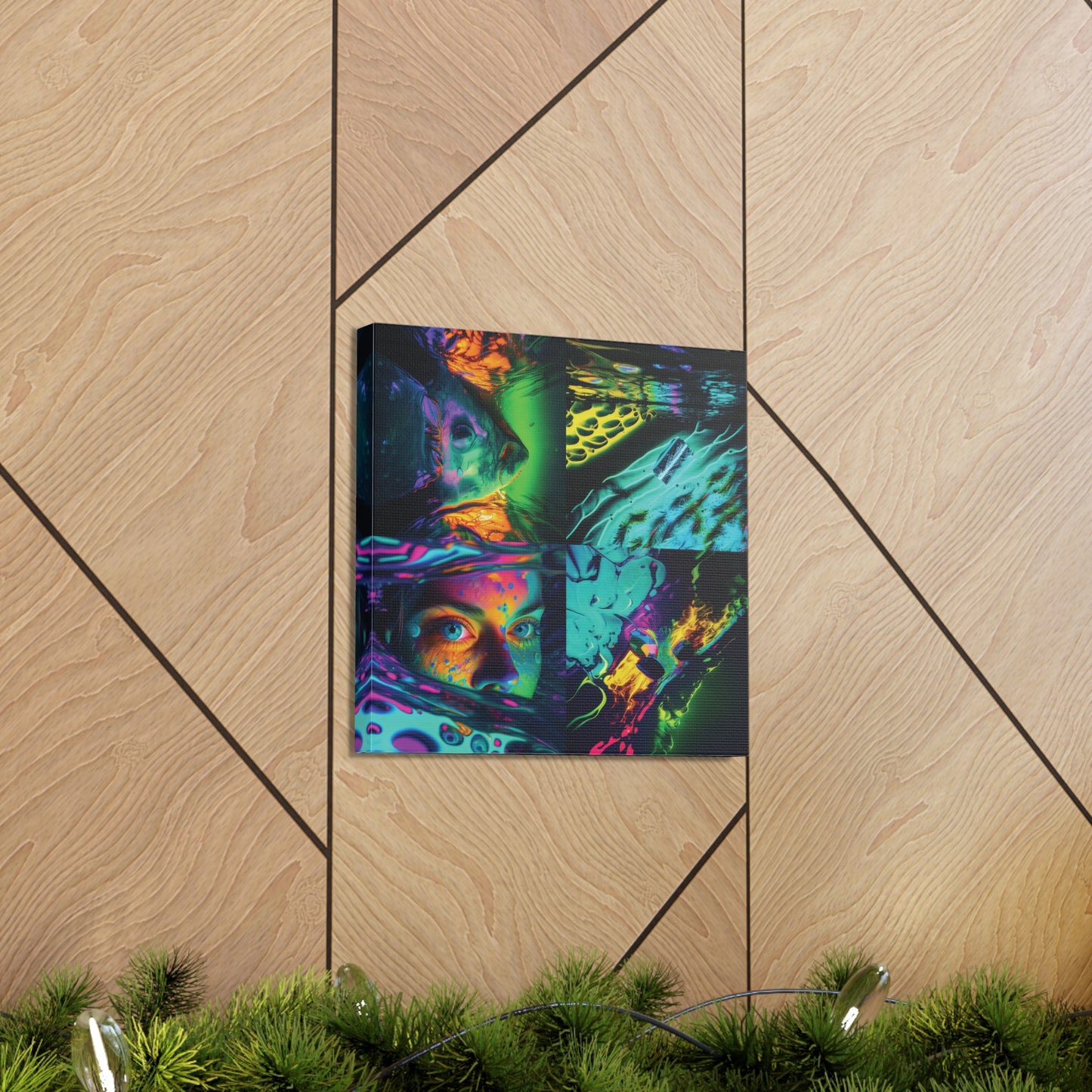 Canvas Gallery Wraps Florescent Glow 5
