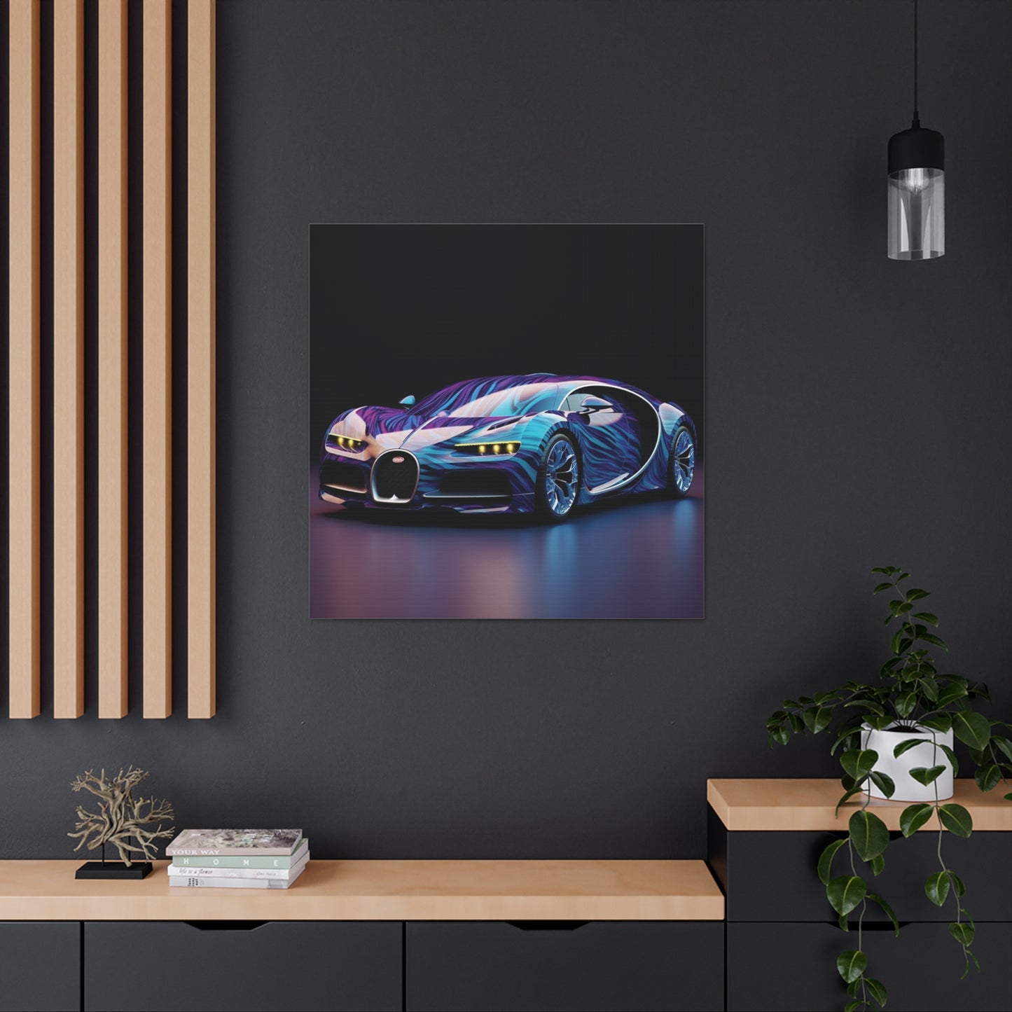 Canvas Gallery Wraps Bugatti Abstract Flair 3