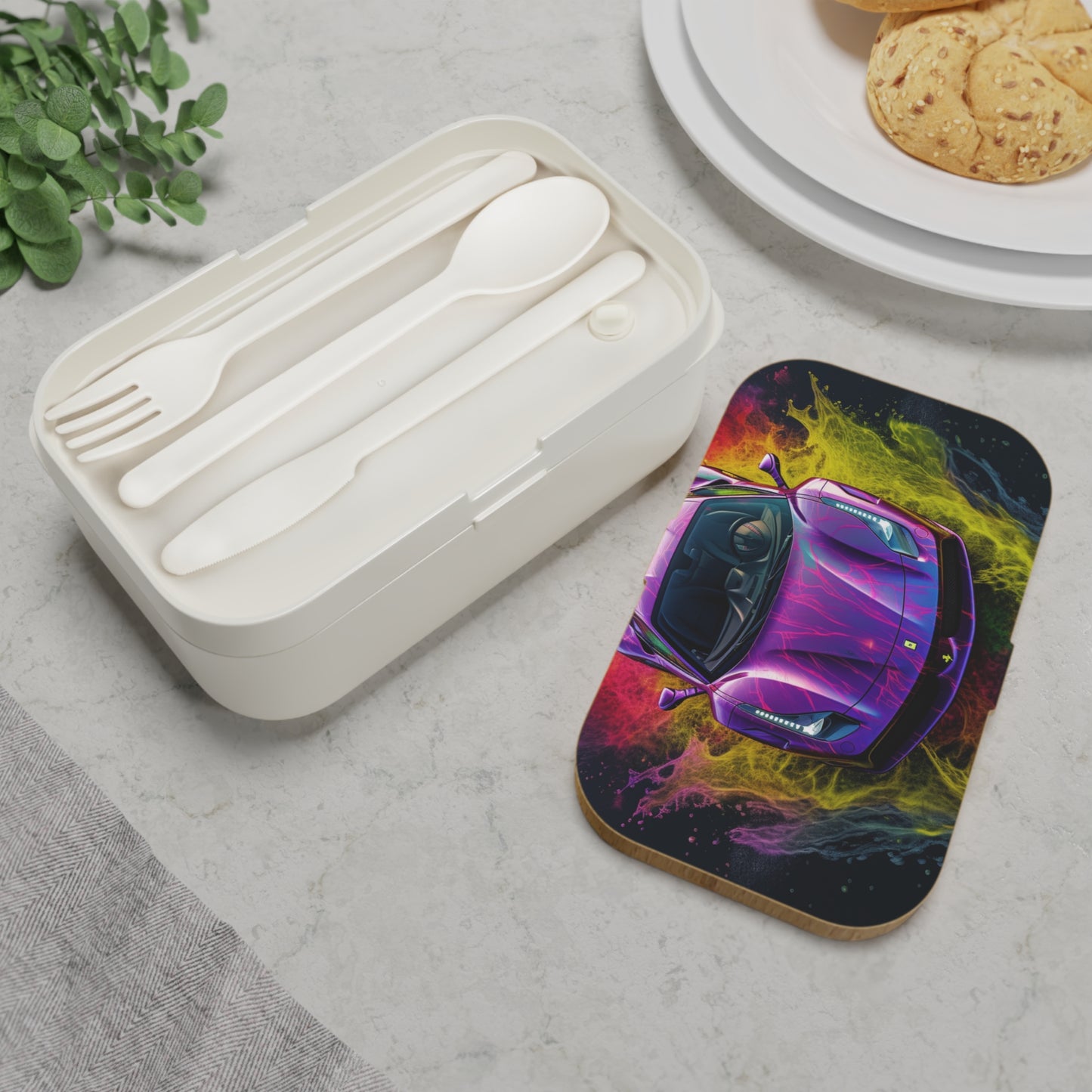 Bento Lunch Box Farrari Water 3