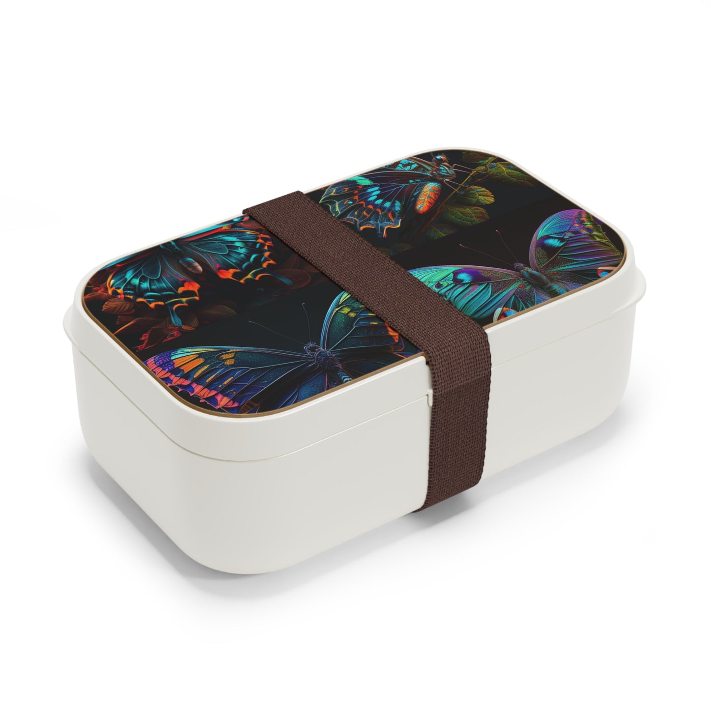 Bento Lunch Box Hue Neon Butterfly 5