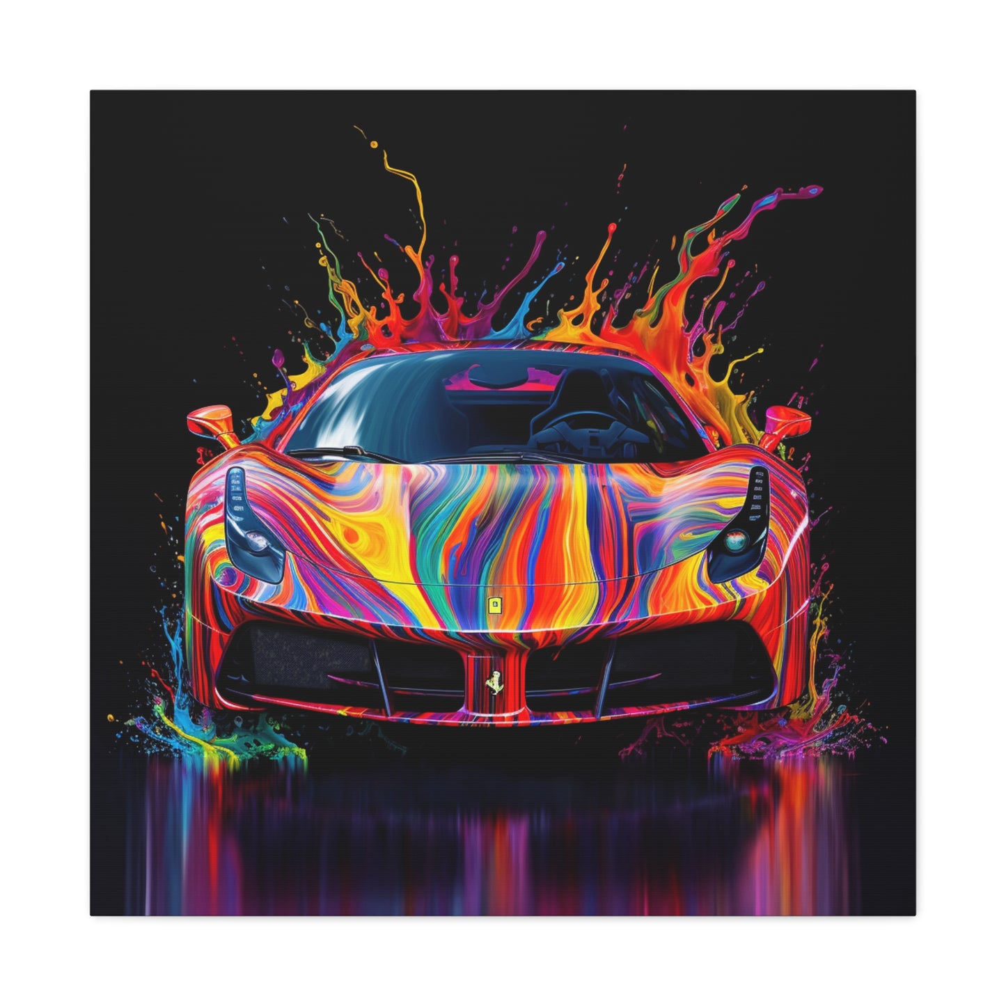 Canvas Gallery Wraps Ferrari Fusion Water 4